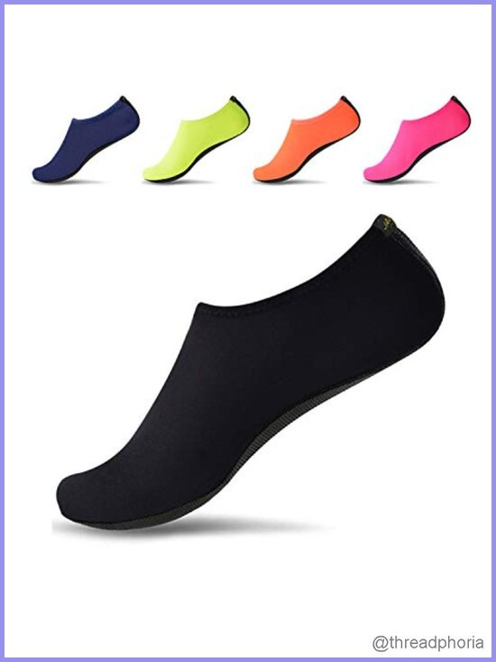 Shoes - Quick Dry Water Shoes Slip-On Barefoot Swim Beach Pool Yoga Aqua Socks
